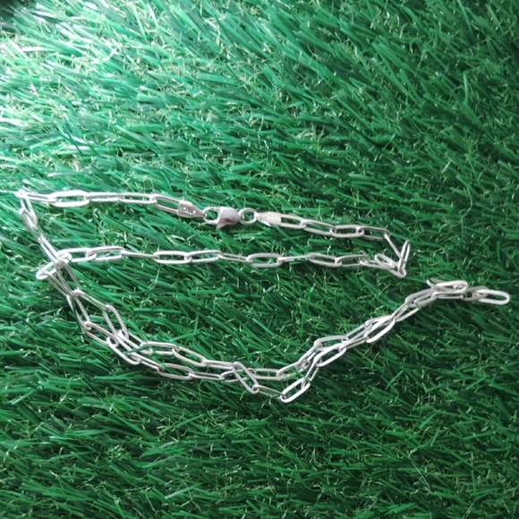 Jewelry - Sterling Silver Paperclip Chain Necklace